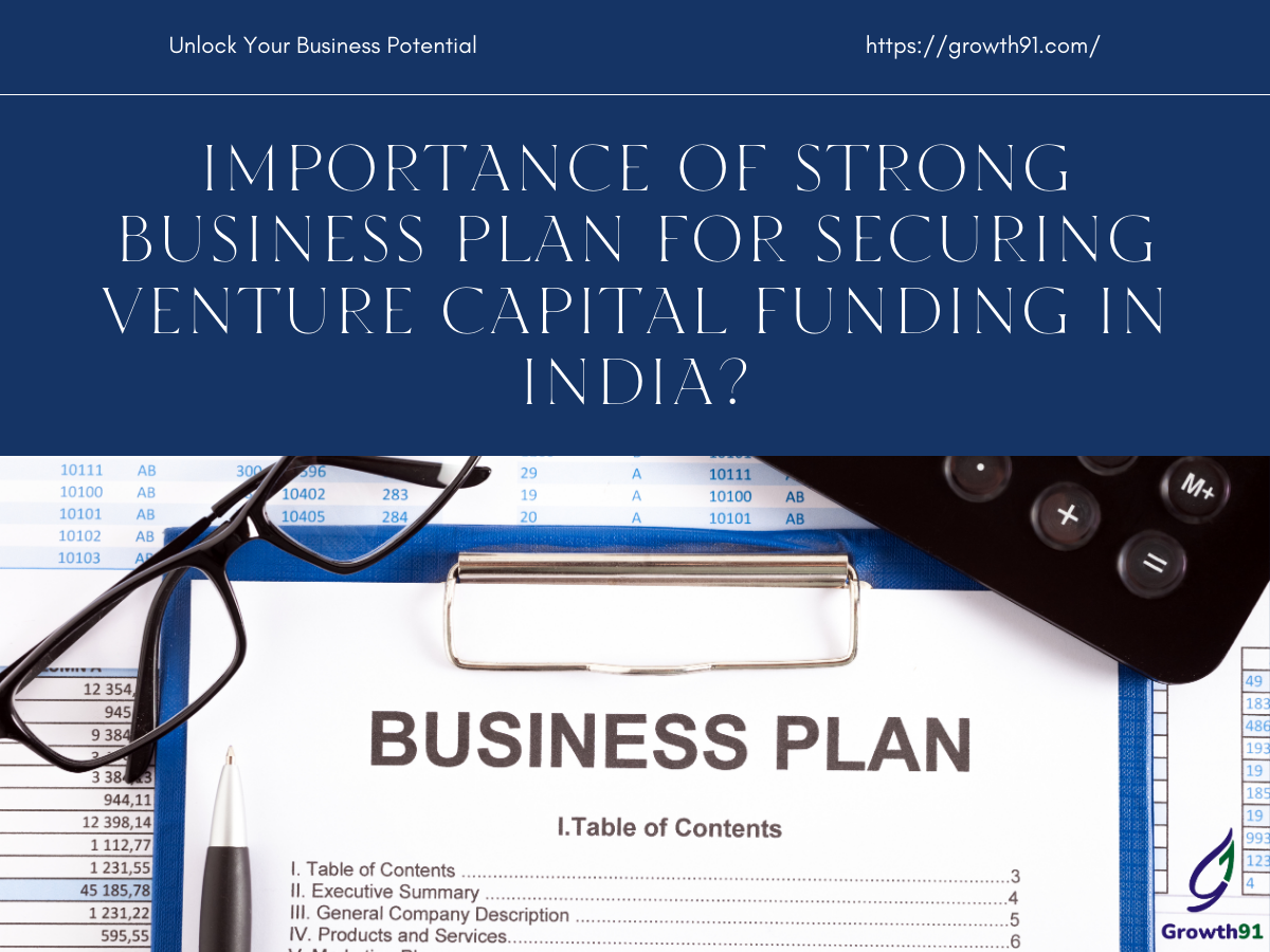 Importance of business plan for funding