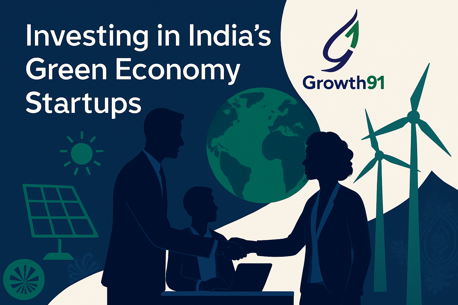 Investors supporting climate tech startups for India's green growth