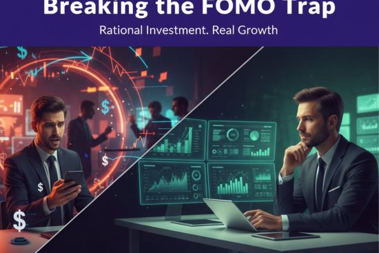 Investor avoiding FOMO trap while investing in startups