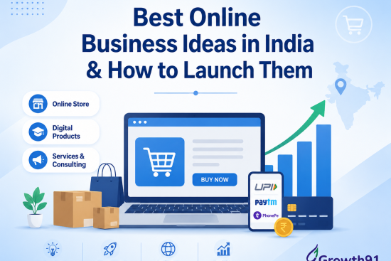 Best Online Business Ideas in India & How to Launch Them